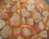 Foto langkah ke 3 dari resep Bakso otak-otak pedas manis.