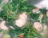 Foto langkah ke 5 dari resep Cah Kangkung + Udang.