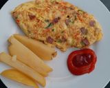 Foto langkah ke 4 dari resep Omelet rasa hotel.