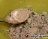 A picture of step 3 of Tarama fritters.