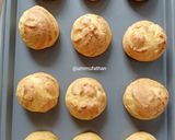 Foto langkah ke 4 dari resep Soes Vla Vanilla Kokoh (Tanpa Mixer).