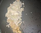 A picture of step 4 of Chicken and Chorizo Carbonara.
