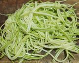 Foto del paso 1 de la receta: Tallarines de zucchini a la bolognesa