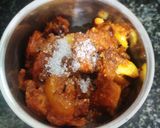 A picture of step 9 of Desi style Chhole Achhari piza.