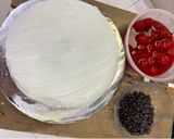 Foto langkah ke 3 dari resep Kue tart simpel tanpa mixer.