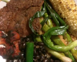 Foto del paso 8 de la receta: Mix de carne asada con arroz y frijoles