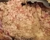 A picture of step 2 of Qeema aloo.