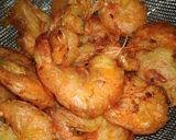 Foto langkah ke 2 dari resep 563. Kreasi Bekal Sehat (Udang Crispy Bola-bola Nasi).