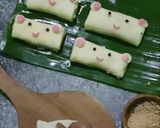Foto langkah ke 6 dari resep Kue Mento (Karakter) Isi Ayam Sangrai.