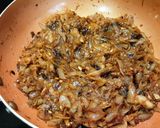 A picture of step 5 of Maggie's French Onion Soup.