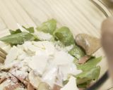 Foto langkah ke 3 dari resep Ceasar Salad Toast.