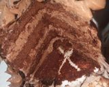 صورة لخطوة 8 من وصفة كيكة شكولا 😍⁦🍫