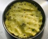 A picture of step 1 of Cheese rice bomb.