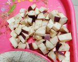 Foto langkah ke 2 dari resep Dadar telur terong.