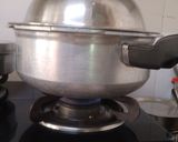 A picture of step 4 of Plum Cake (eggless and no rum).