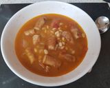 A picture of step 7 of My Chilli Sausage + Tomato Soup with Haricot beans 😘.