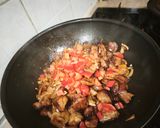 Ojakhuri, grúz sült sertéshús burgonyával recept fázis 4 fotója