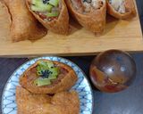 Foto langkah ke 5 dari resep Inarizushi si kantong tahu.