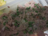 Molde de papas y atún