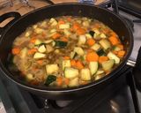 Une image de l'étape 11 de Carottes et courgettes au cumin et coriandre.