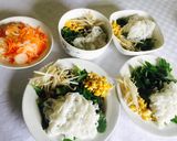 Hình bước làm 4 của món Phở khô trộn thập cẩm ở Tokyo