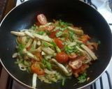 Foto del paso 4 de la receta: Salteado de vegetales y provoleta
