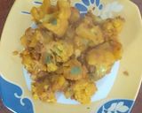 A picture of step 7 of Aloo Gobhi.