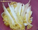 Hình bước làm 9 của món Kim chi cải thảo muối xổi 배추걸절이