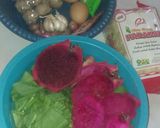 Foto langkah ke 1 dari resep Bihun buah naga.