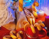 Φωτογραφία βήματος 6 της συνταγής Χριστουγεννιάτικα δίχρωμα κουλουράκια μπαστουνάκια