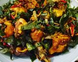 Foto langkah ke 9 dari resep Ayam Tangkap Aceh || Ayam Goreng dgn Daun Kari.