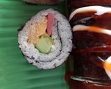 Hình bước làm 1 của món Kimpap thường