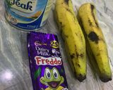 Banana Smoothie 🍌🥛🍫matakin girki1 hoto