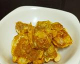A picture of step 3 of Egg manchurian.