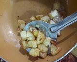A picture of step 2 of Aloo Chaat.