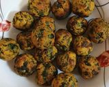 A picture of step 3 of Spinach & methi muthiya (tea time snack).