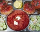 A picture of step 12 of Pao Bhajji.