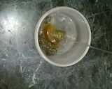 A picture of step 2 of Green Tea Shikanji.