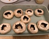 Foto del paso 5 de la receta: Ensalada de champiñones gratinados con Gorgonzola y brócoli