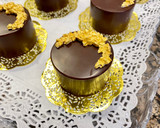Foto del paso 23 de la receta: Tartitas de chocolate “negro y blanco”, rellenas con crema de nueces