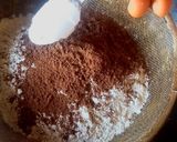 A picture of step 3 of Red velvet cake.