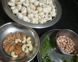 फलहारी ड्राई फूट्रस भेल(falahari dry fruits bhel recipe in hindi) रेसिपी चरण 1 फोटो