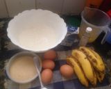 A picture of step 1 of Mint banana bread #4weekchallenge.