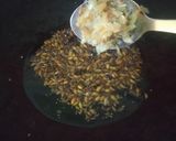 A picture of step 2 of Tadka masala mirchi.