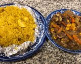 A picture of step 15 of Fruit rice and chicken sauce.