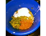 A picture of step 4 of مصالحہ بھنڈی.