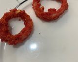 A picture of step 5 of Cheetos onion ring.