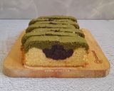 Foto langkah ke 8 dari resep Chocolate Matcha Pound Cake.