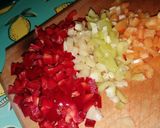 Pas rețetă Borș de legume cu tăieței 2 fotografie