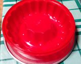 Foto langkah ke 5 dari resep Puding buah naga.